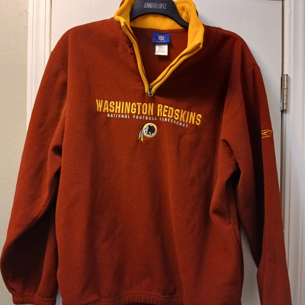 NFL Washington Redskins Maroon and Yellow Fleece